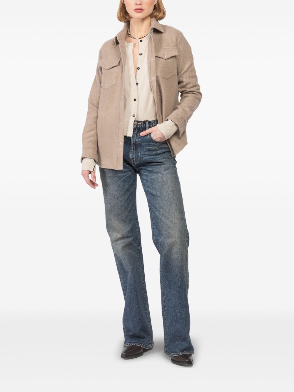 GOD'S TRUE CASHMERE Kasjmier shirt - Beige