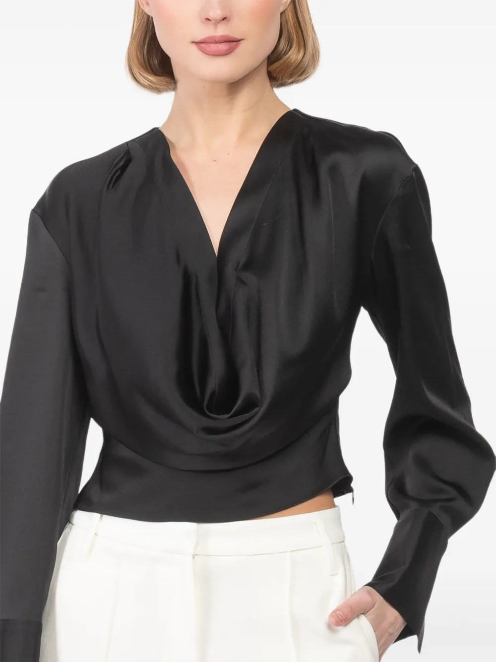 Blumarine Blusa drappeggiata | Image 6