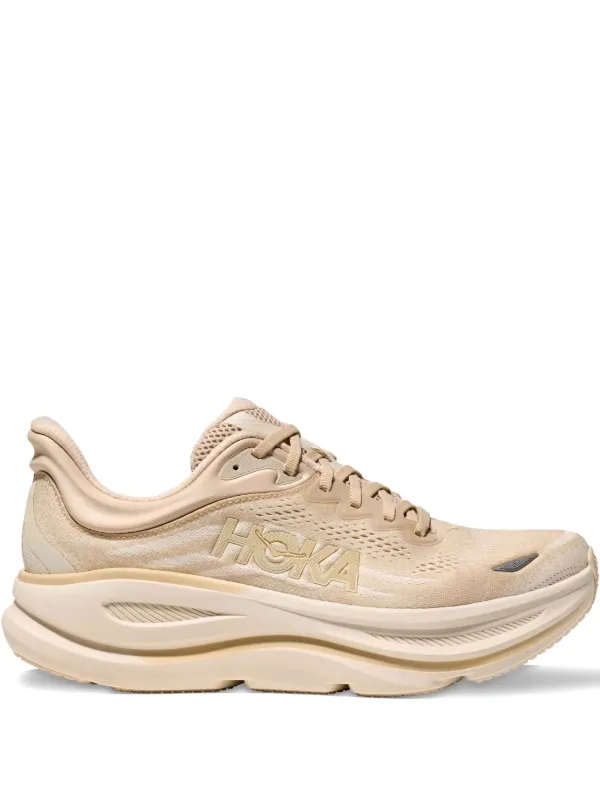 HOKA Bondi 9 Oatmeal OatMil ベージュ スニーカー 28062914_61795137_600.jpg
