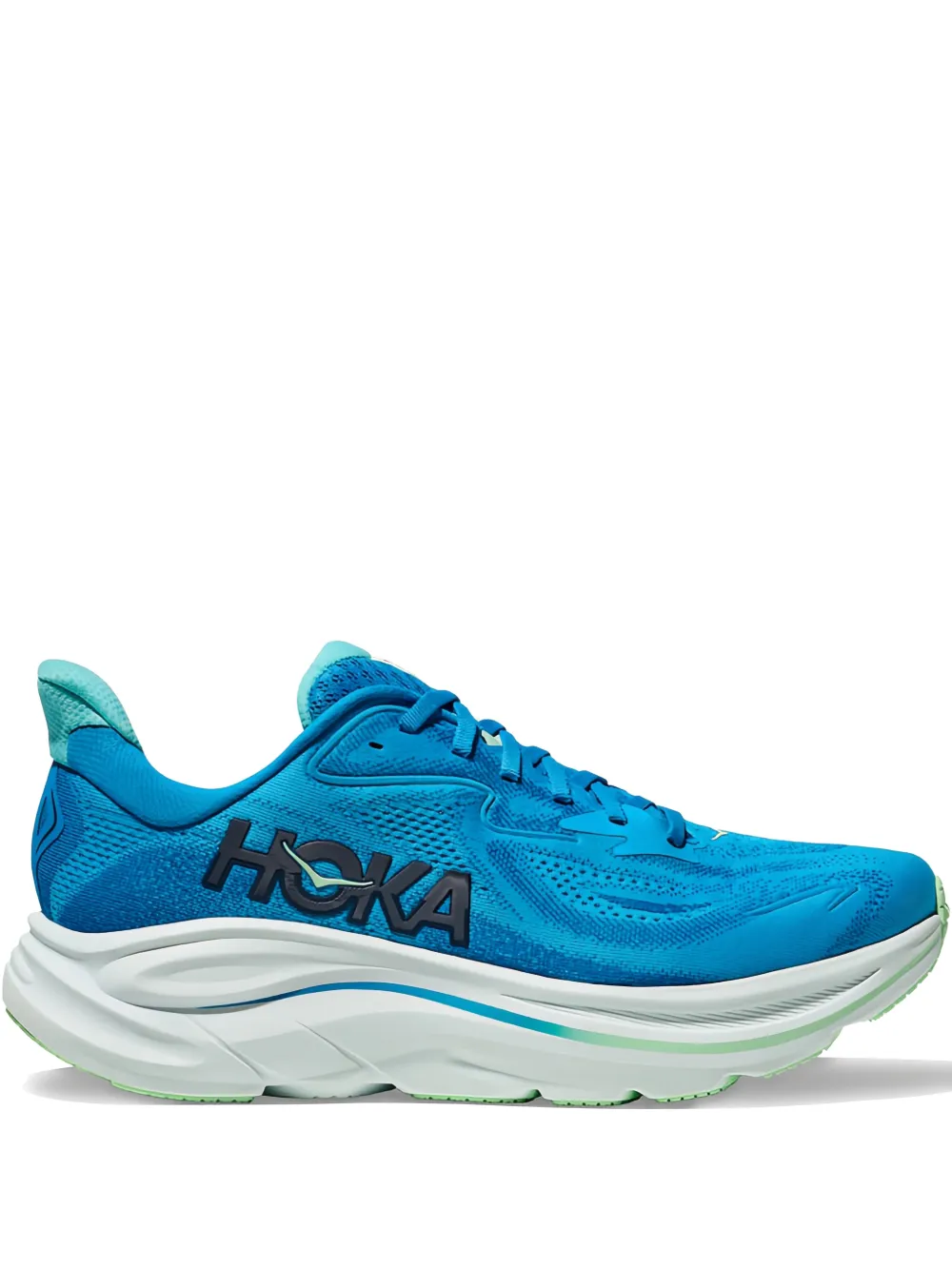 HOKA Clifton 10 lace-up sneakers | Blue | Image 1