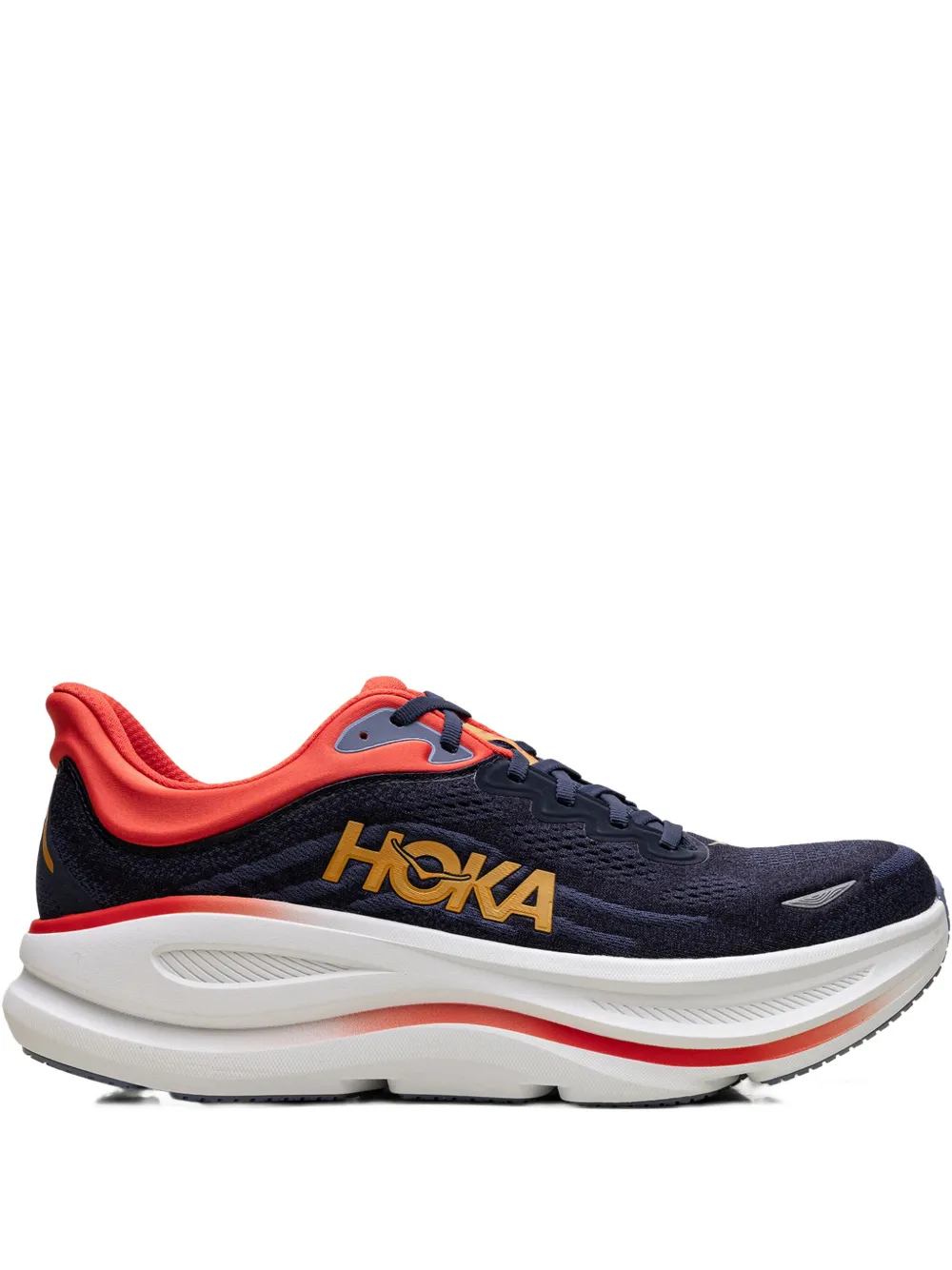HOKA Bondi 9 sneakers met logo Blauw