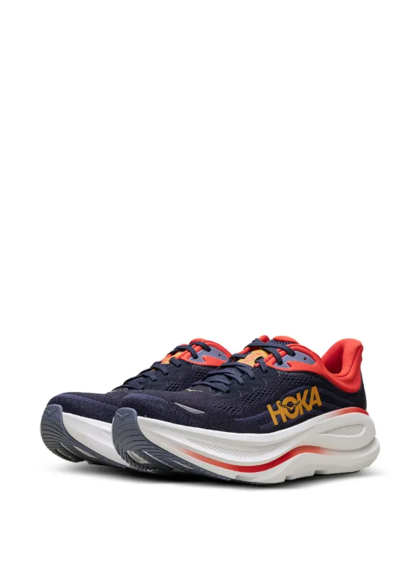 HOKA Bondi 9 Logo Sneakers | Blue | FARFETCH RO