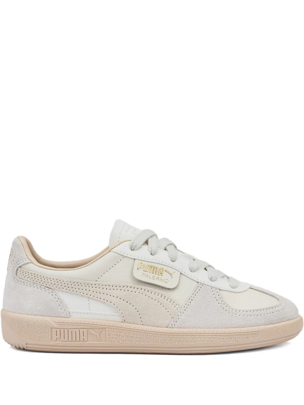 PUMA Palermo Lth suede sneakers Neutrals