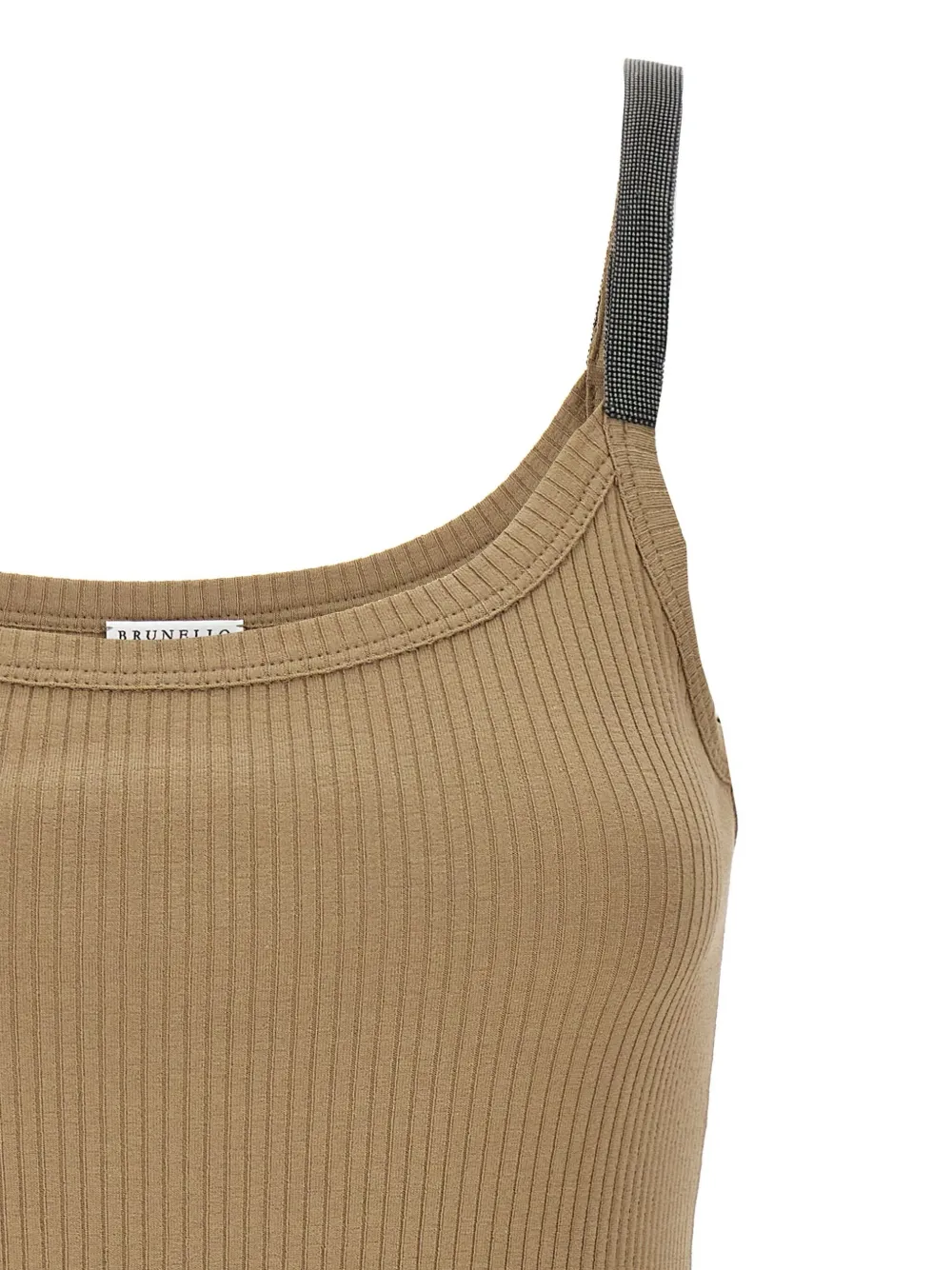 Brunello Cucinelli Monile top Beige