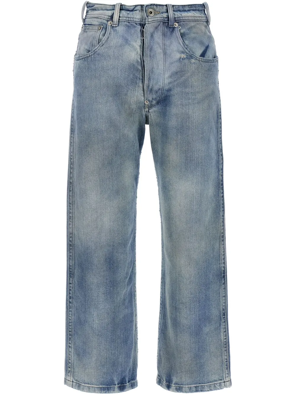 Maison Margiela Jeans met gesp Blauw