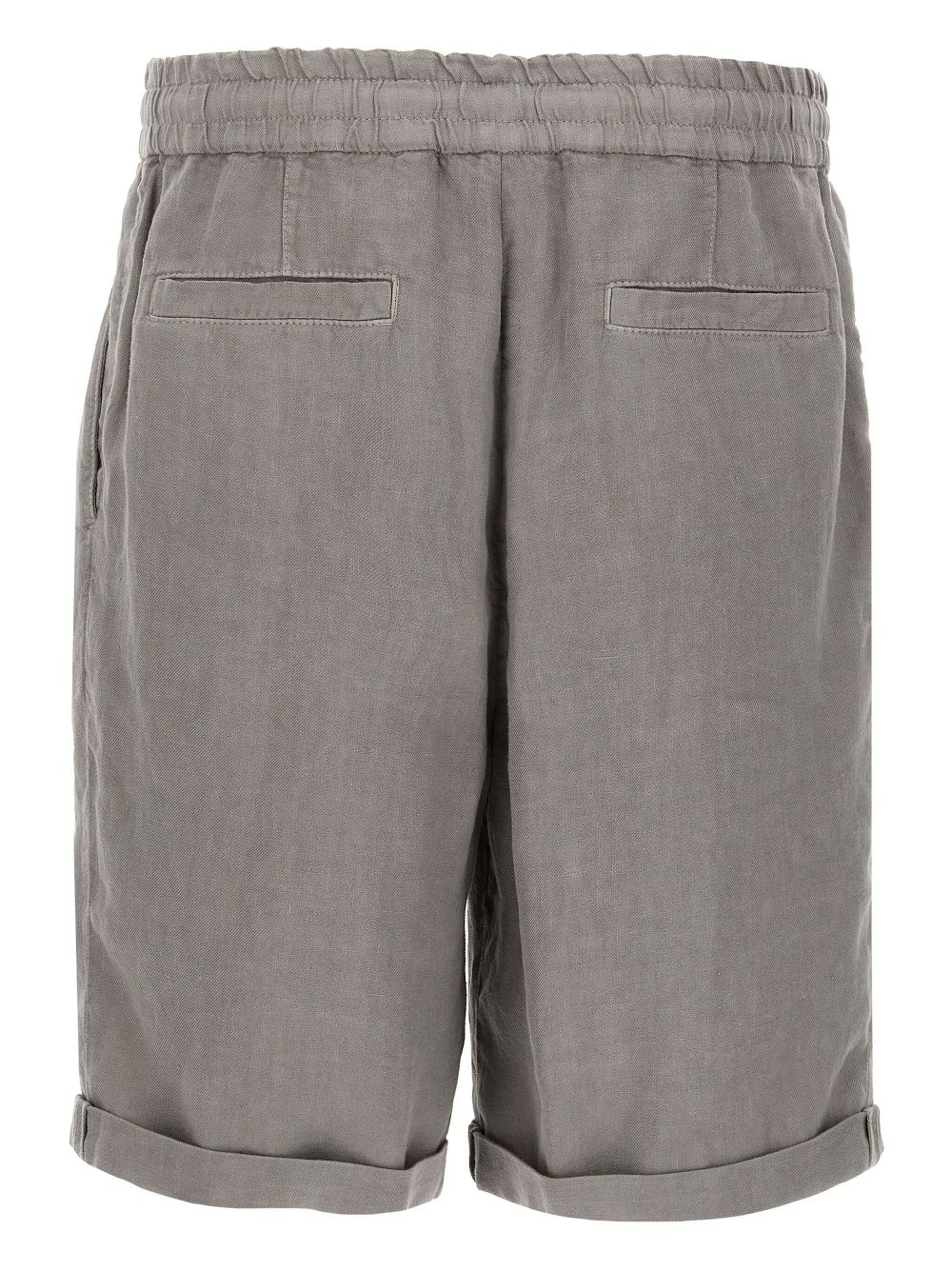 Brunello Cucinelli linen shorts - Grijs