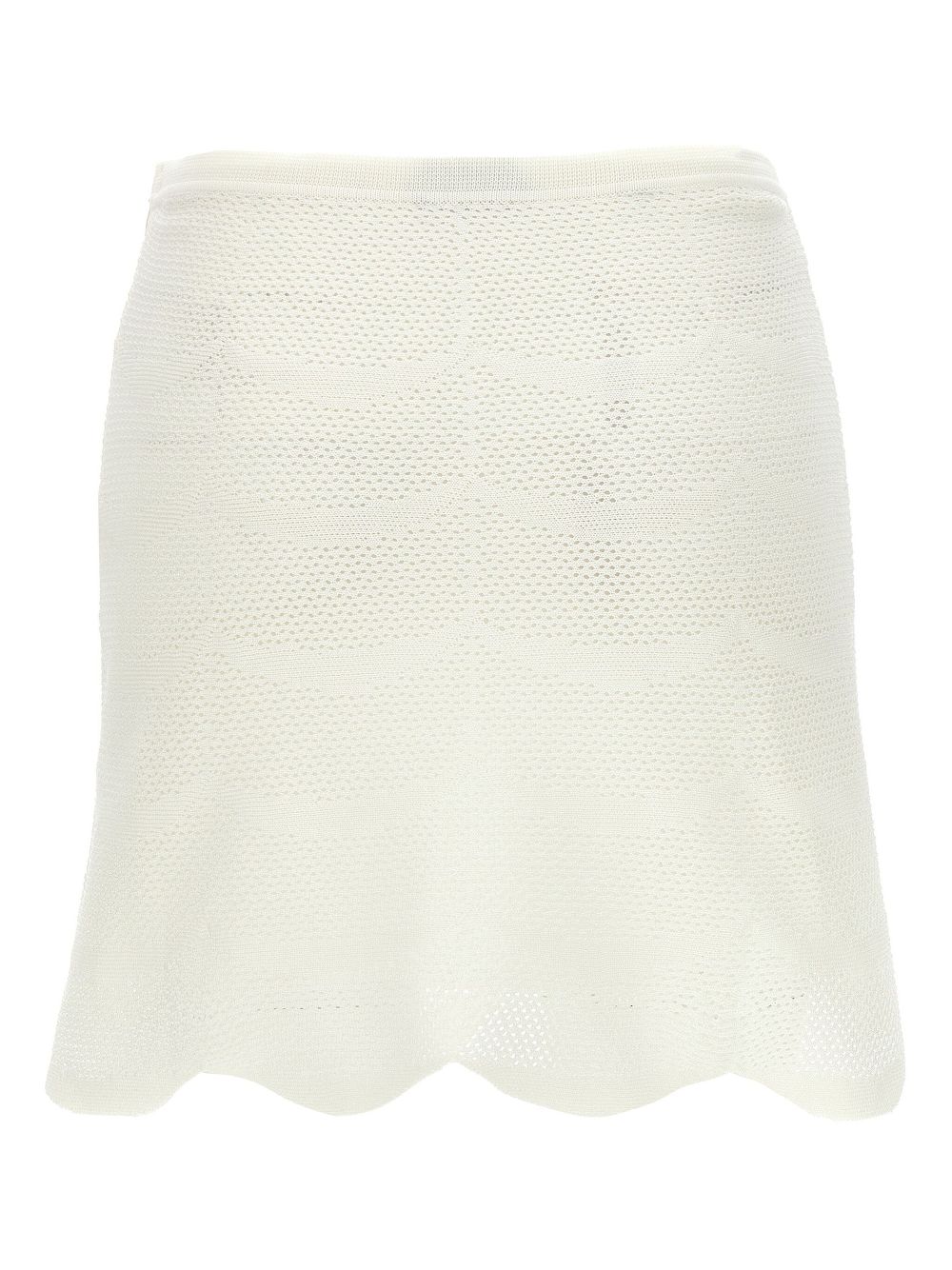 TOM FORD Crochet mini skirt - Wit