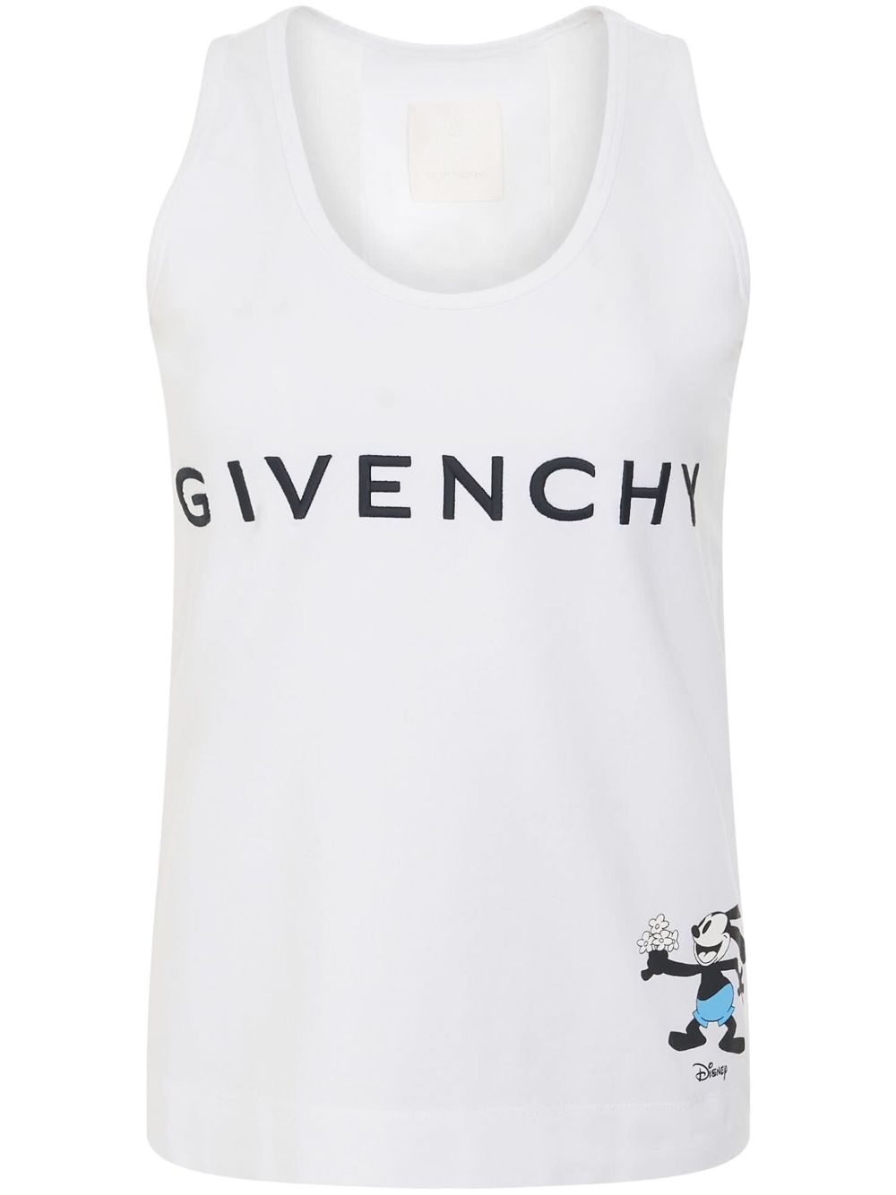 Givenchy x Disney Oswald Flowers tank top - White