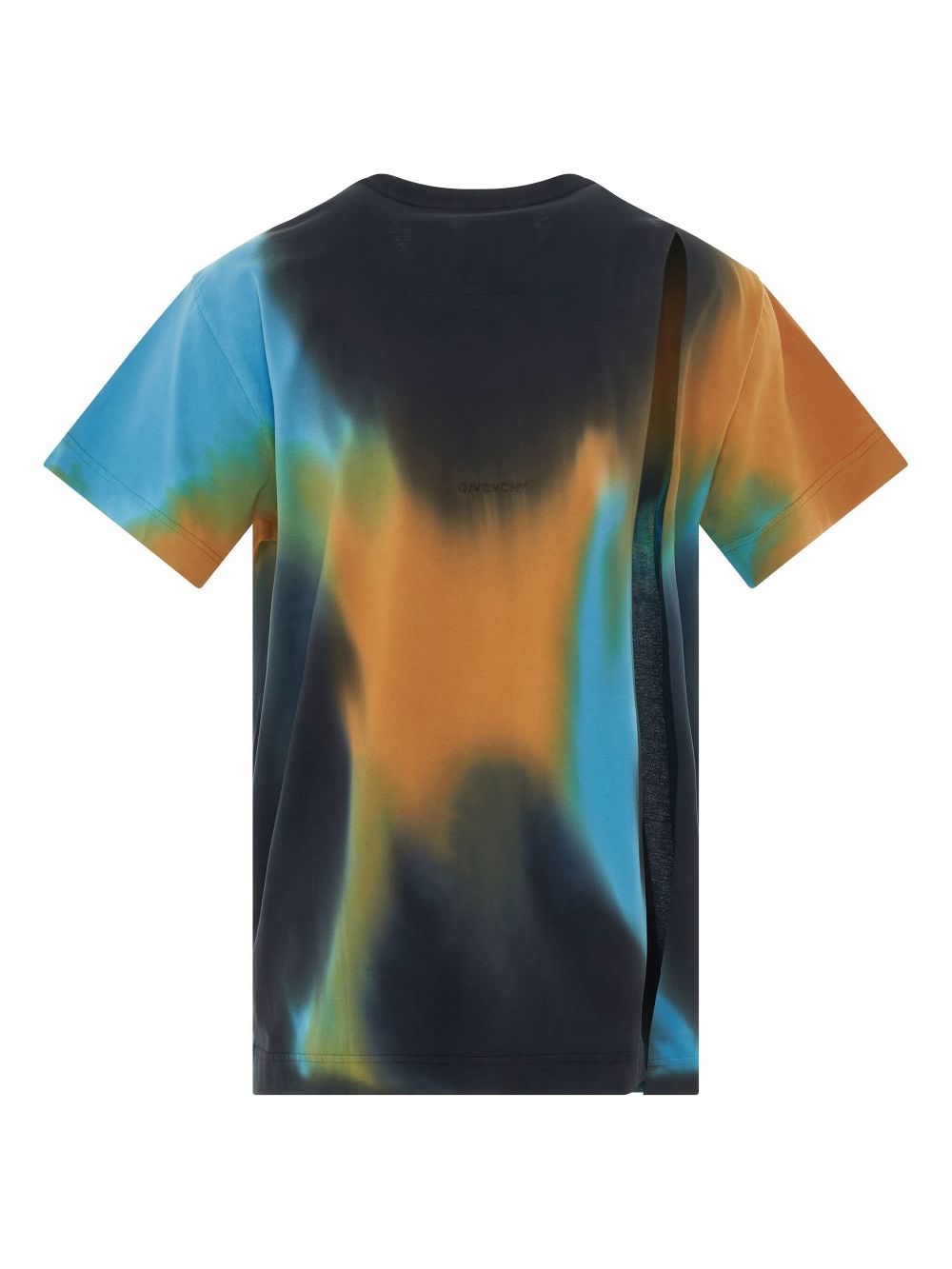 Givenchy 4G Embroidered Oversized Tiedye T-shirt - Black