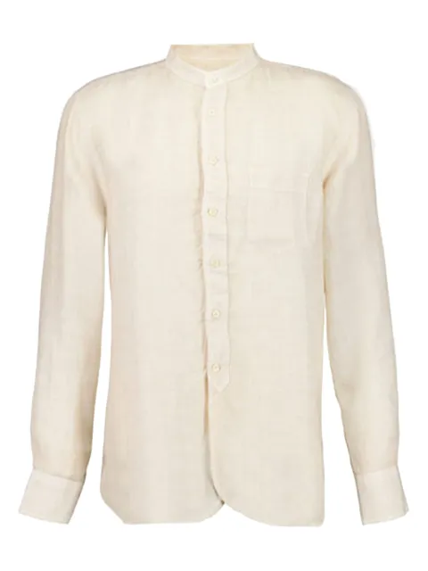 120% Lino linen long-sleeve shirt