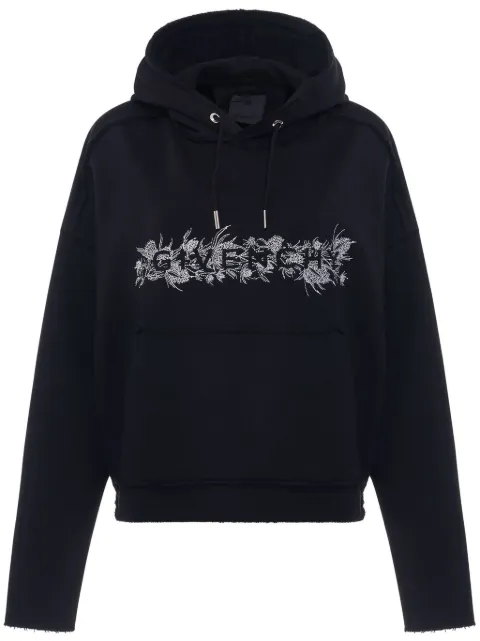 Givenchy logo thistle hoodie 