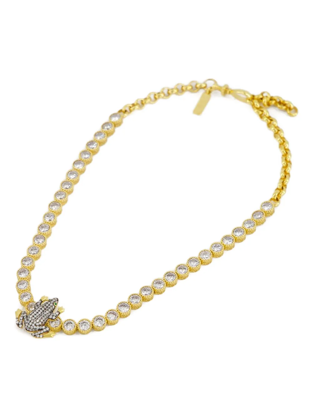 Begüm Khan Frog Tennis halsketting - Goud