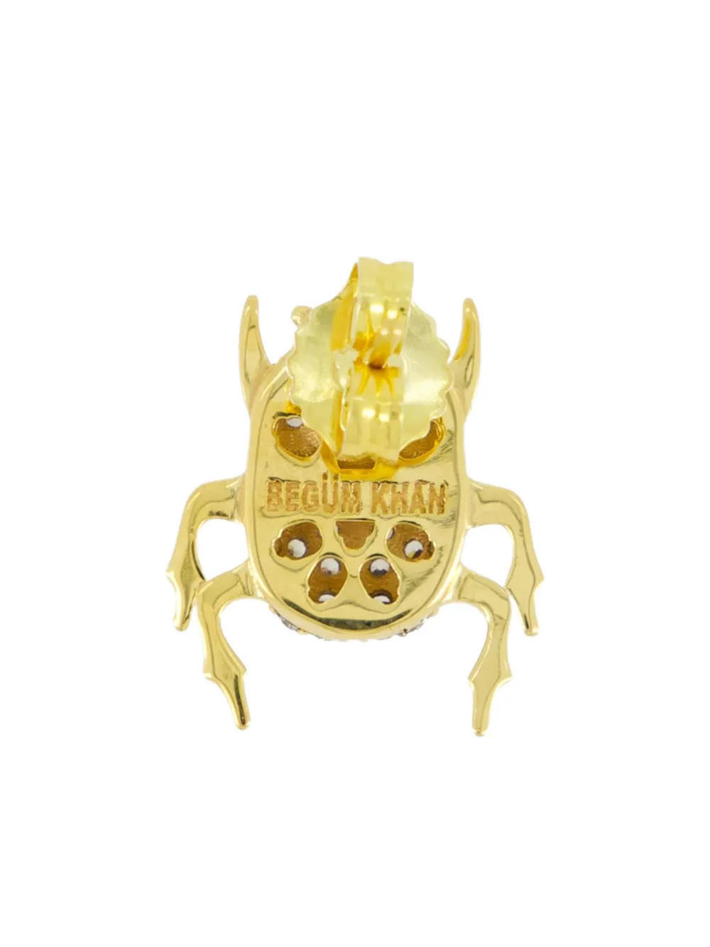 Begüm Khan Scarab oorbel - Goud