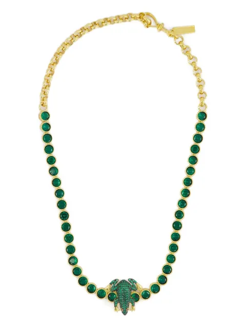 Begüm Khan Frog tennis necklace