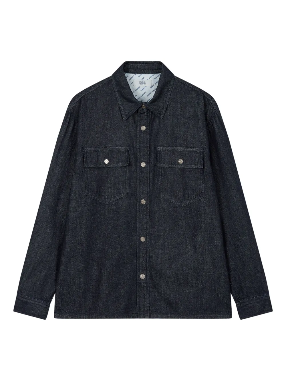 Studio Tomboy Denim Shirt In Blue