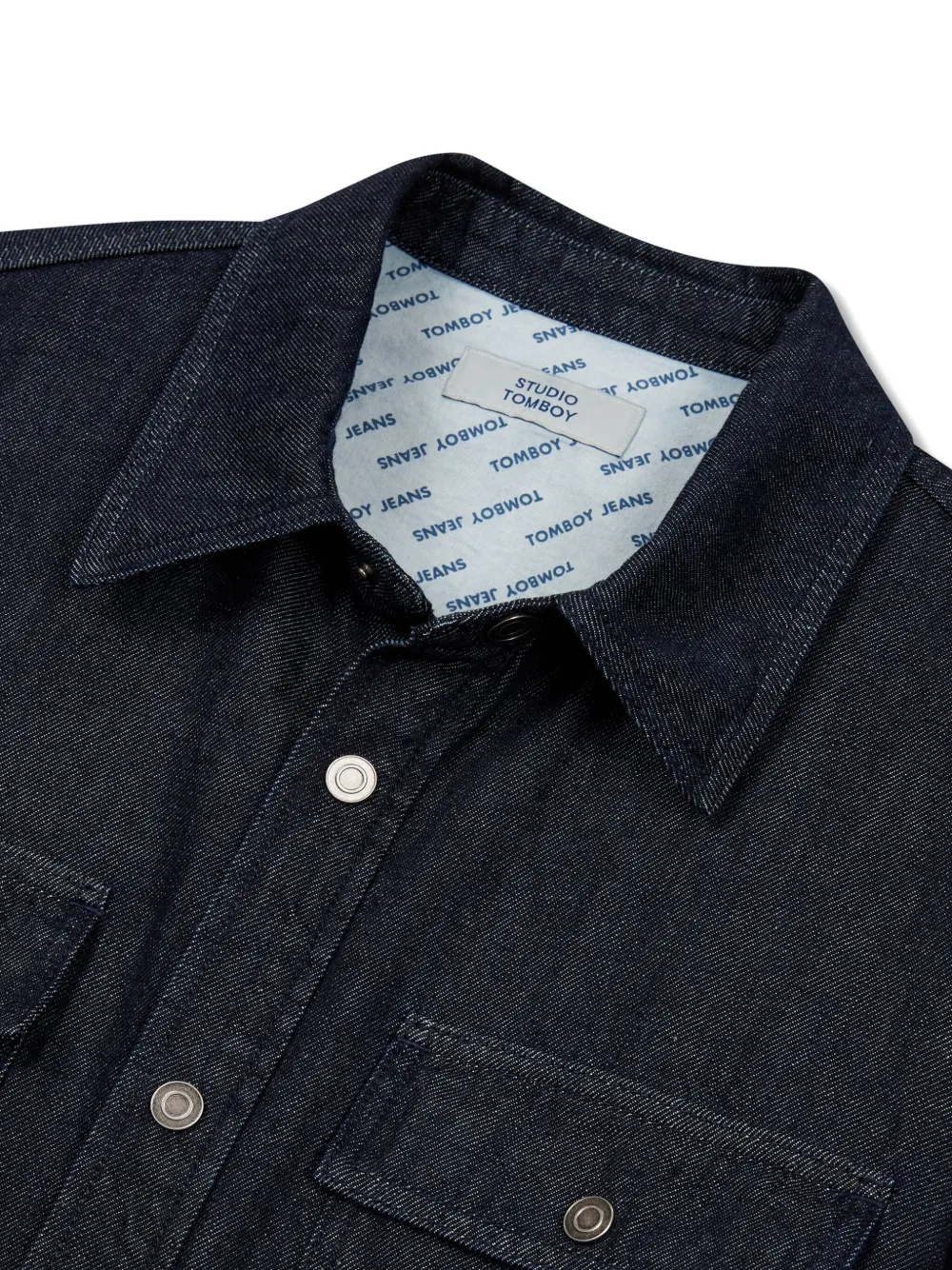 Studio Tomboy Denim Shirt In Blue