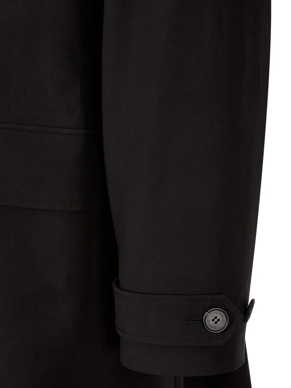 STUDIO TOMBOY Trenchcoat met ceintuur Zwart