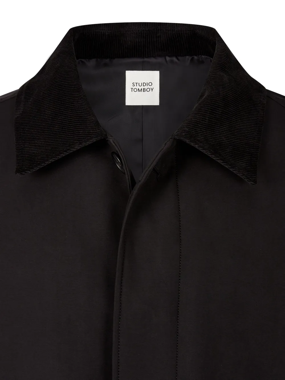 STUDIO TOMBOY Trenchcoat met ceintuur Zwart