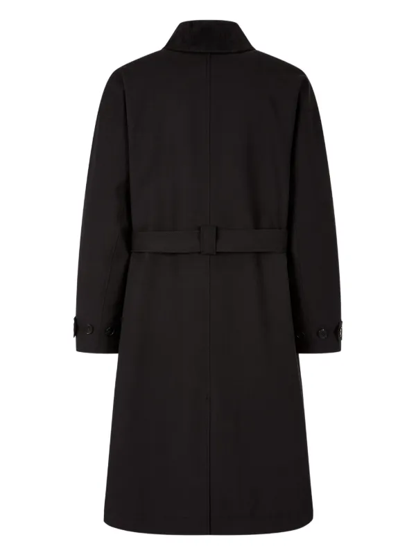 ジャケット・アウター STUDIO TOMBOY Epolet classic trench coat STUDIO TOMBOY Belted Trench Coat | Black | FARFETCH