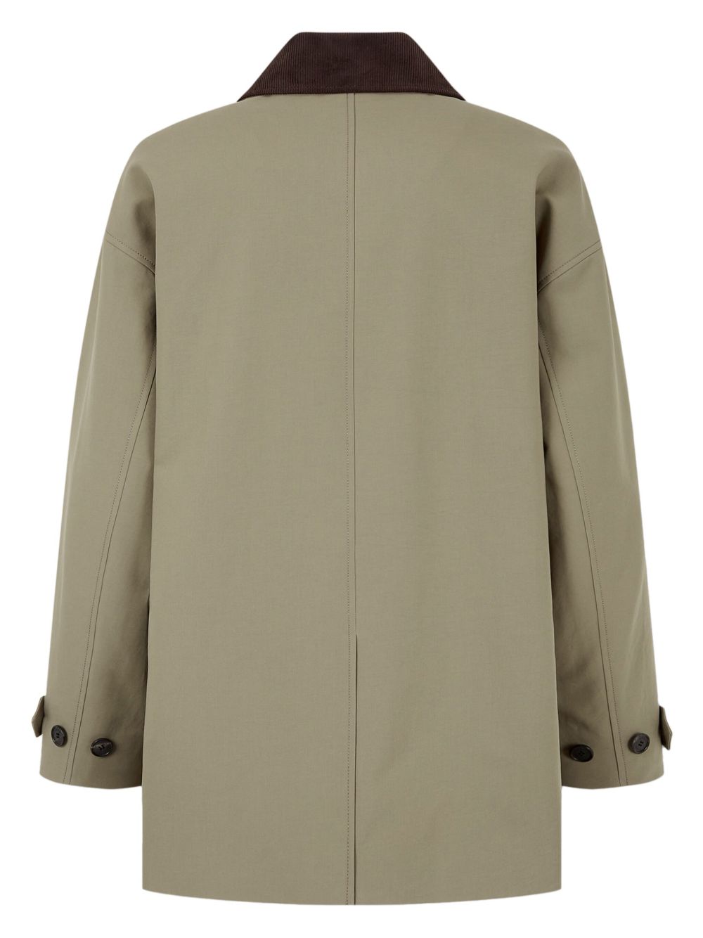 STUDIO TOMBOY single-breasted coat - Groen