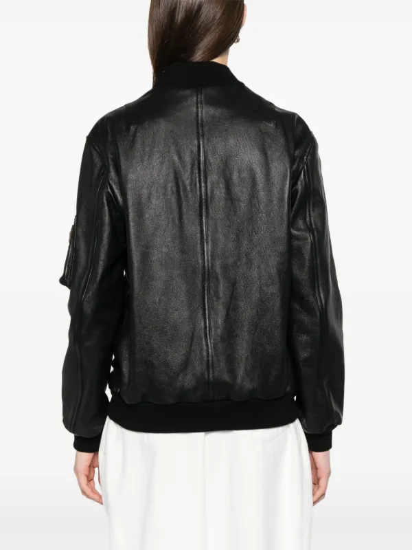 ジャケット・アウター F/W2015 Dolce & Gabbana Leather jacket Dolce & Gabbana Leather Jacket | Black | FARFETCH RO