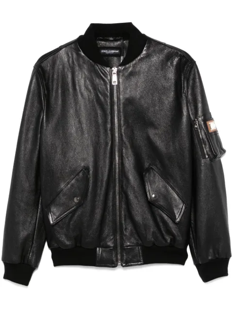 Dolce & Gabbana leather jacket