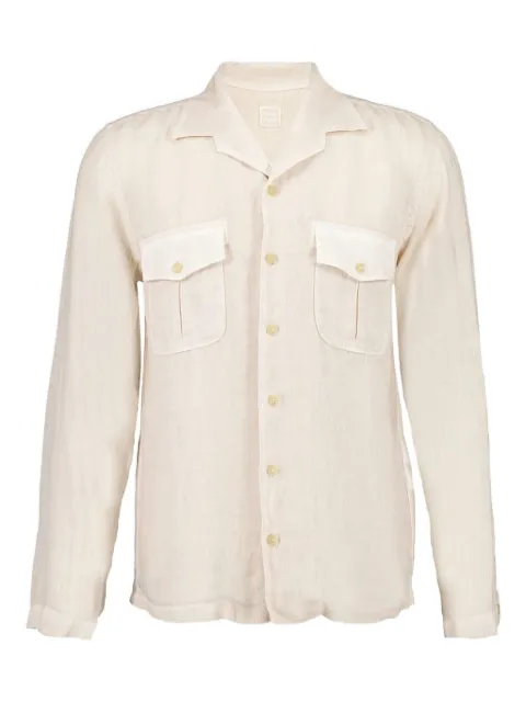 120% Lino pocket long-sleeve shirt