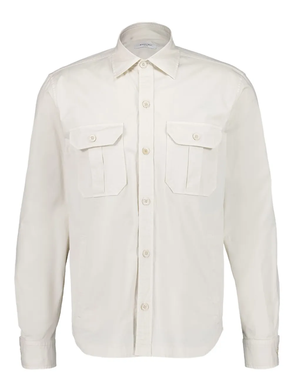Boglioli pocket cotton shirt | White | Image 1