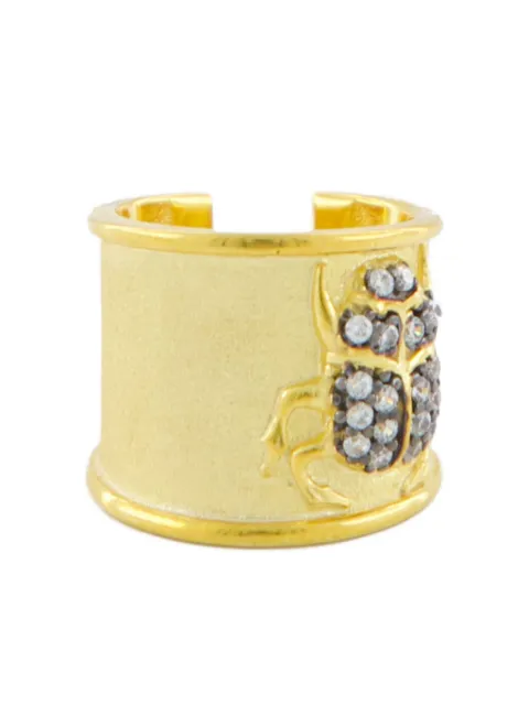 Begüm Khan scarab-embellished earcuff earring