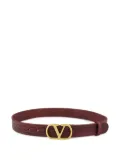 Valentino Garavani VLogo Signature leather belt - Red