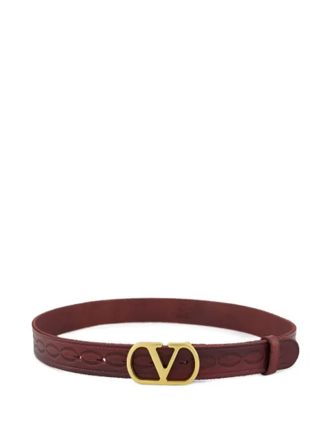 Valentino Garavani VLogo Signature leather belt