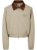 STUDIO TOMBOY trimmed bomber jacket - Neutrals