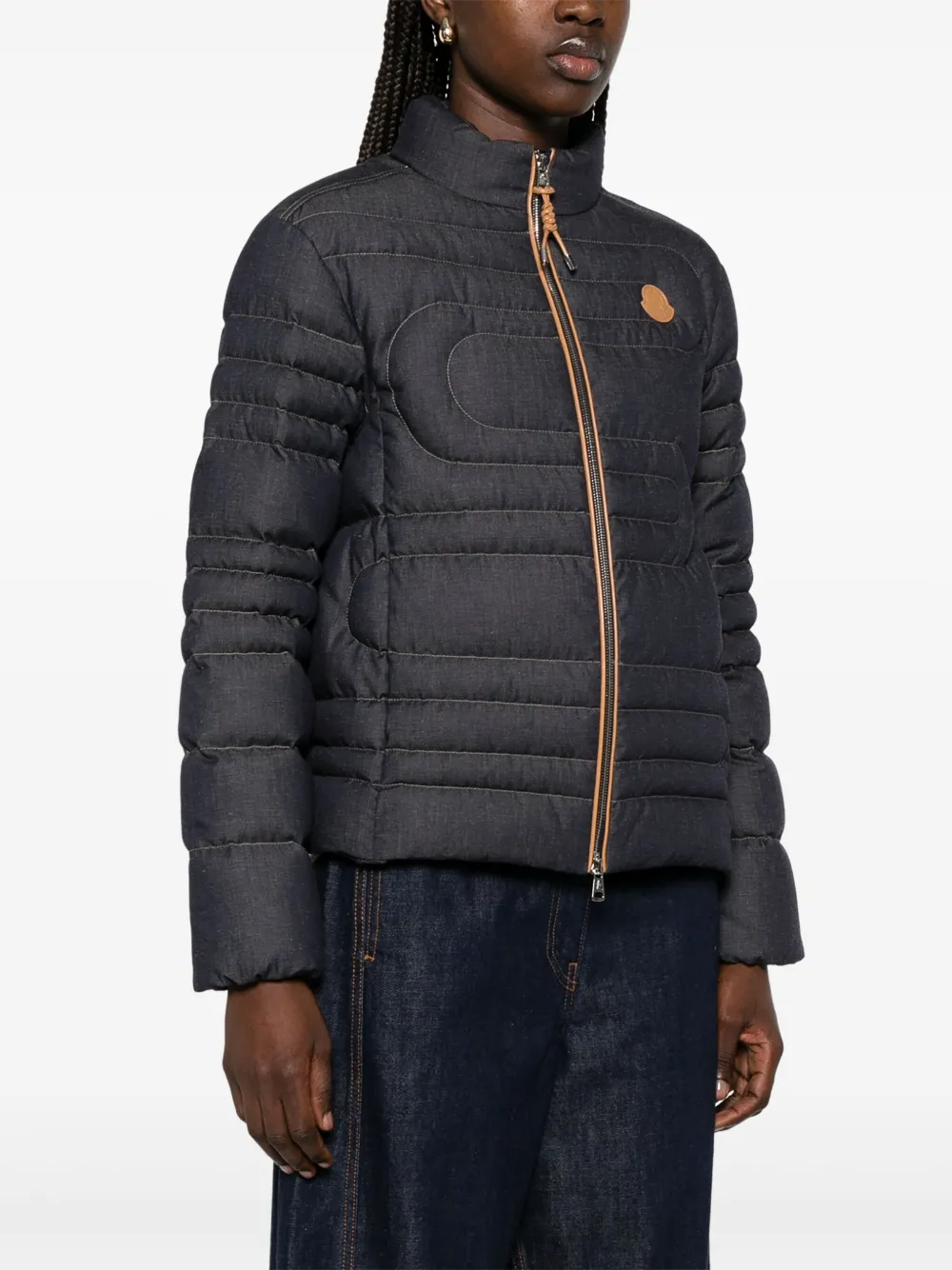 Moncler Xiaoqing donsjack Blauw