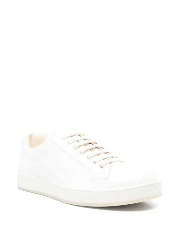 スニーカー Church's Ivory leather Ludlow 2 sneakers Church's Ludlow 2 Sneakers | White | FARFETCH