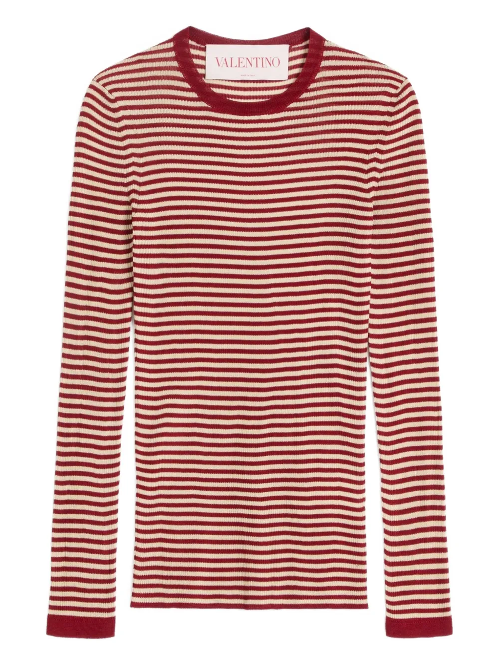 Valentino Garavani striped T-shirt - Rosso