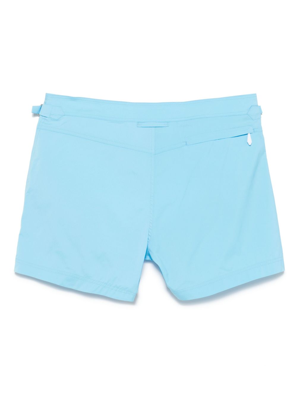 TOM FORD logo-tag swim shorts - Blauw