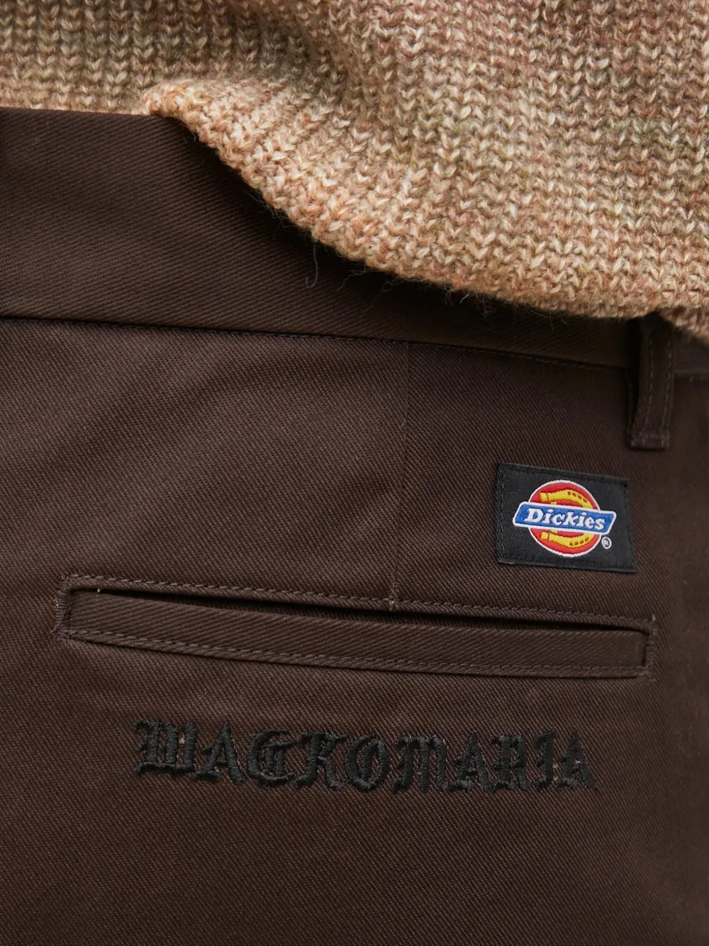 WACKO MARIA x Dickies plooibroek Bruin