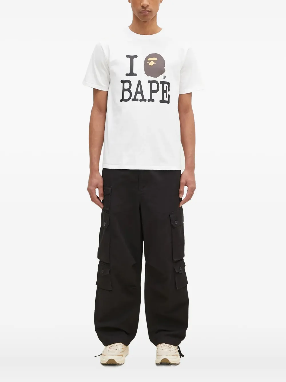 A BATHING APE® I Love Bape T-shirt | T-Shirts | Image 2