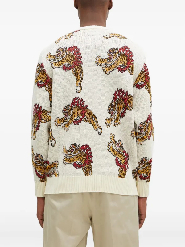 WACKO MARIA x TIM LEHI タイガーニット Mサイズ 新品未使 WACKO MARIA (ワコマリア) TIM LEHI SWEATER セーター 23FW
