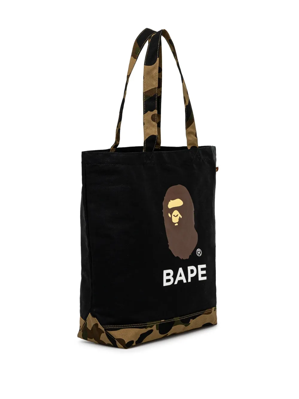 A BATHING APE® Ape Head shopper - Zwart