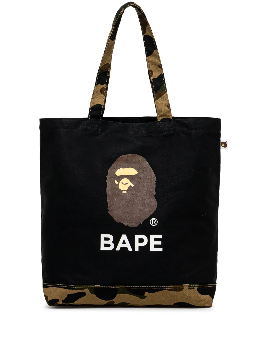 A BATHING APE Head shopper Zwart