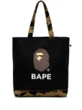 A BATHING APE® Ape Head tote bag - Black