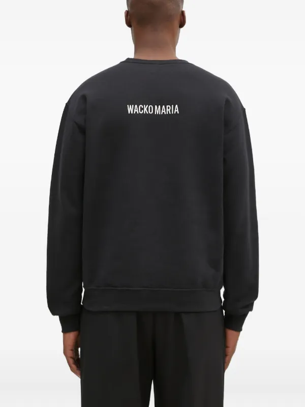 WACKO MARIA x Tim Lehi タイガースウェットシャツ | ブラック