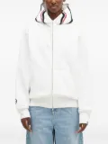 A BATHING APE® Shark zip-up hoodie - White