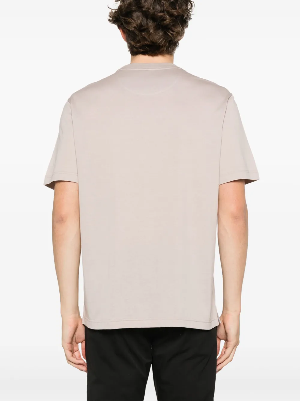 Brioni Katoenen T-shirt Bruin