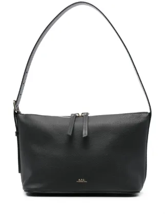 A.P.C. Vera Shoulder Bag | Black | FARFETCH CA