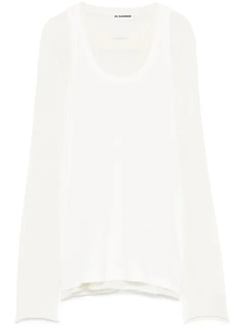 Jil Sander カットオフエッジ セーター