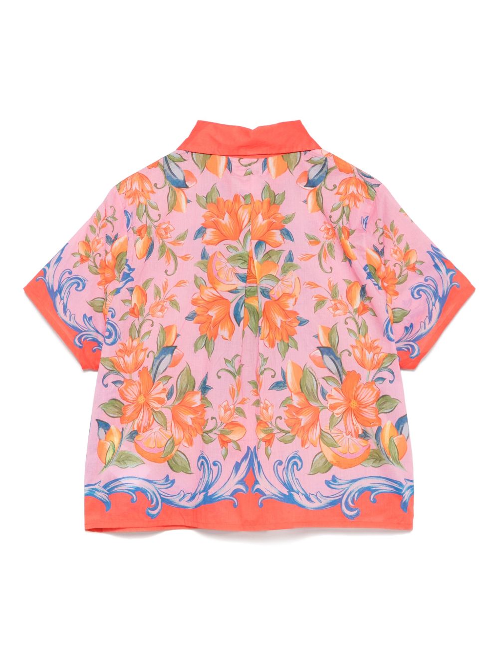 FARM Rio Blouse met bloemenprint - Roze