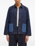 A.P.C. contrast-pocket denim jacket - Blue
