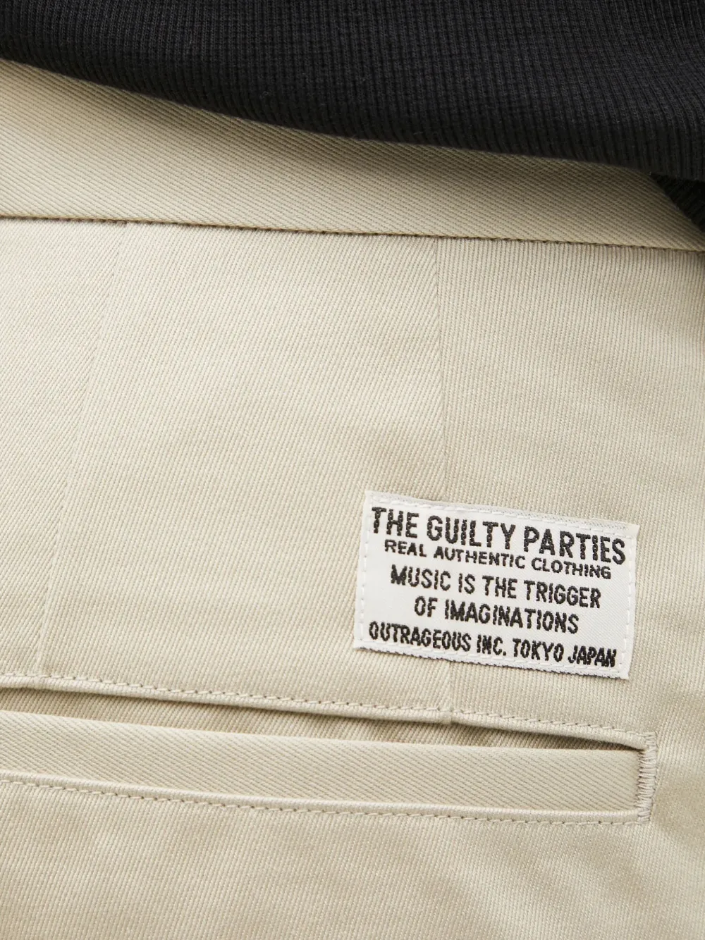 WACKO MARIA Plooibroek Beige